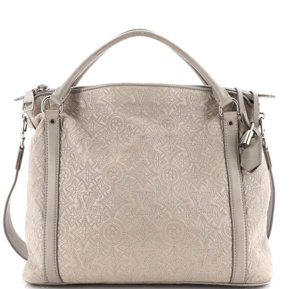 Louis Vuitton Antheia Gray Satchel - Picture 1 of 11